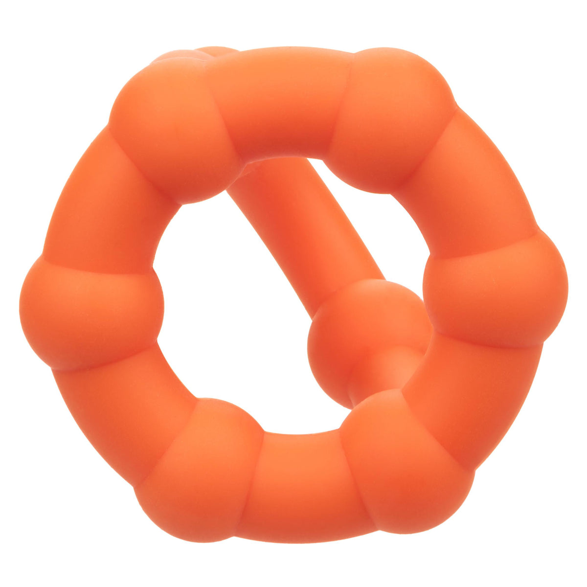 Alpha Liquid Silicone All Star Ring - Orange CalExotics