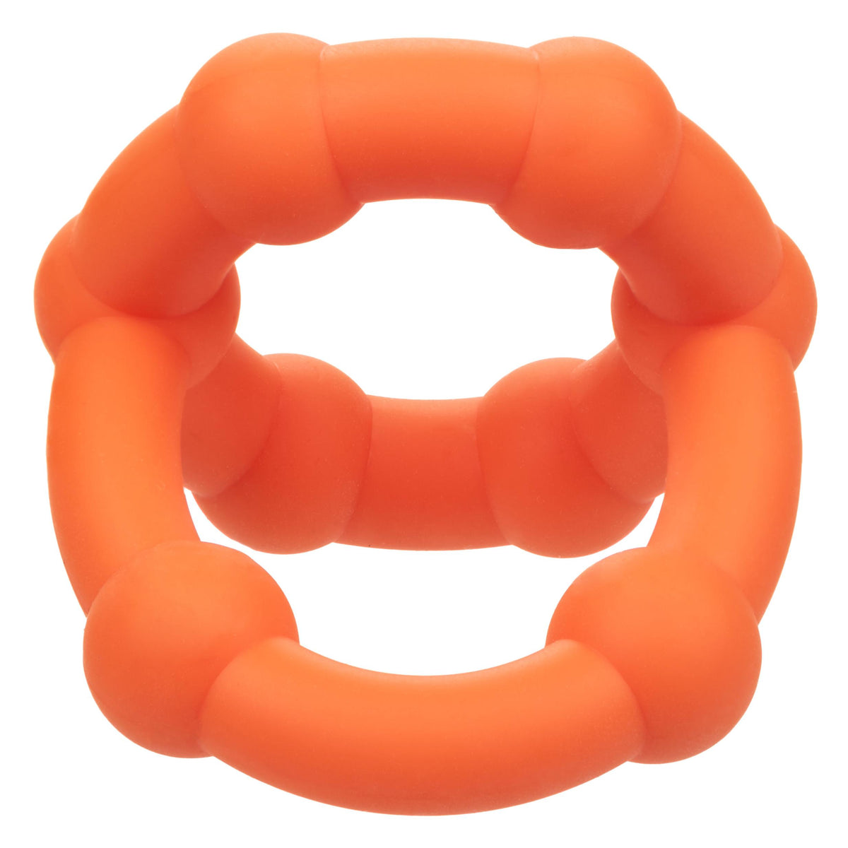 Alpha Liquid Silicone All Star Ring - Orange CalExotics