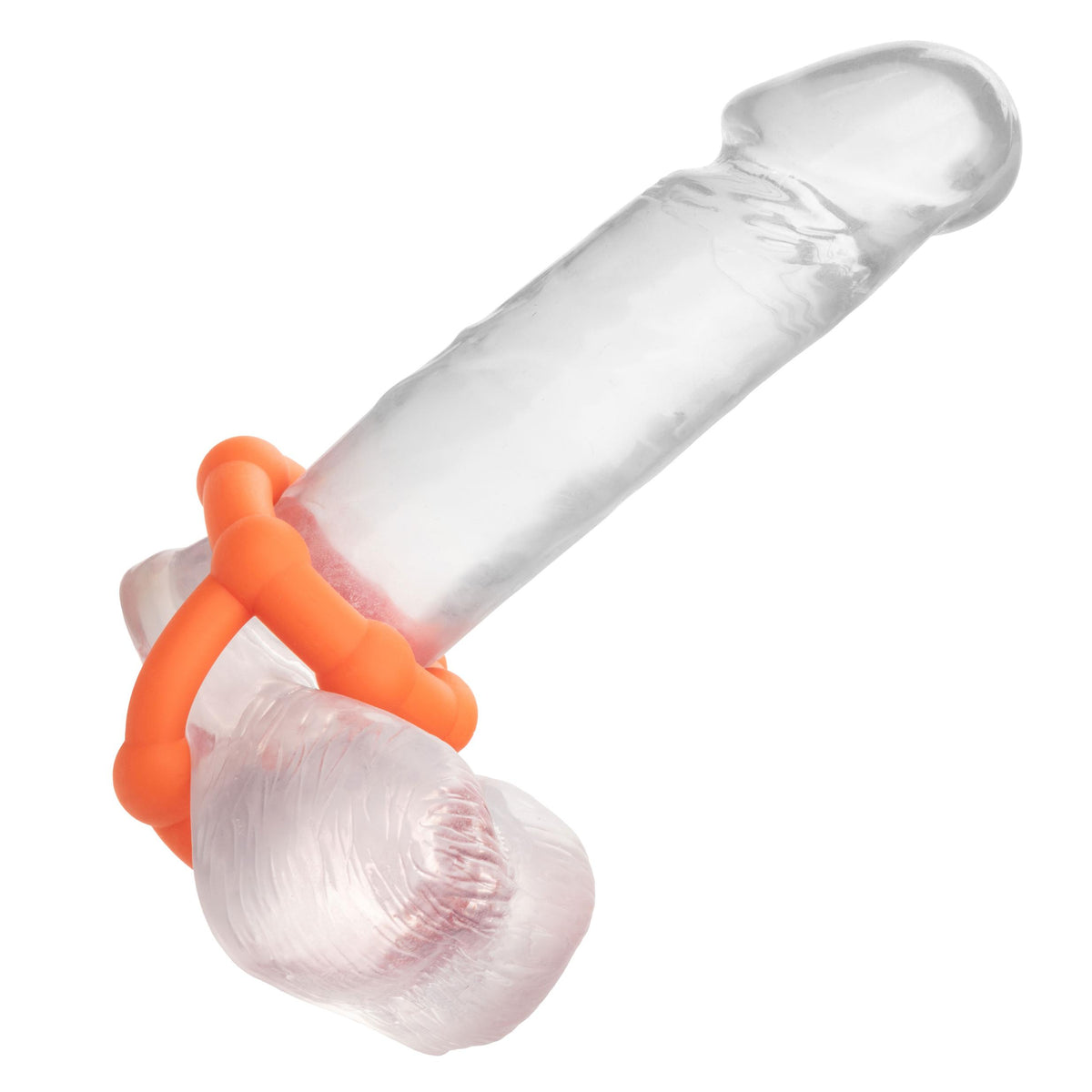 Alpha Liquid Silicone All Star Ring - Orange CalExotics