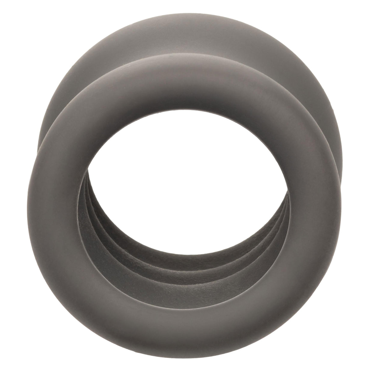 Alpha Liquid Silicone Scrotum Ring - Gray Gray CalExotics