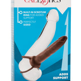 Accommodator Dual Penetrator - Brown CalExotics