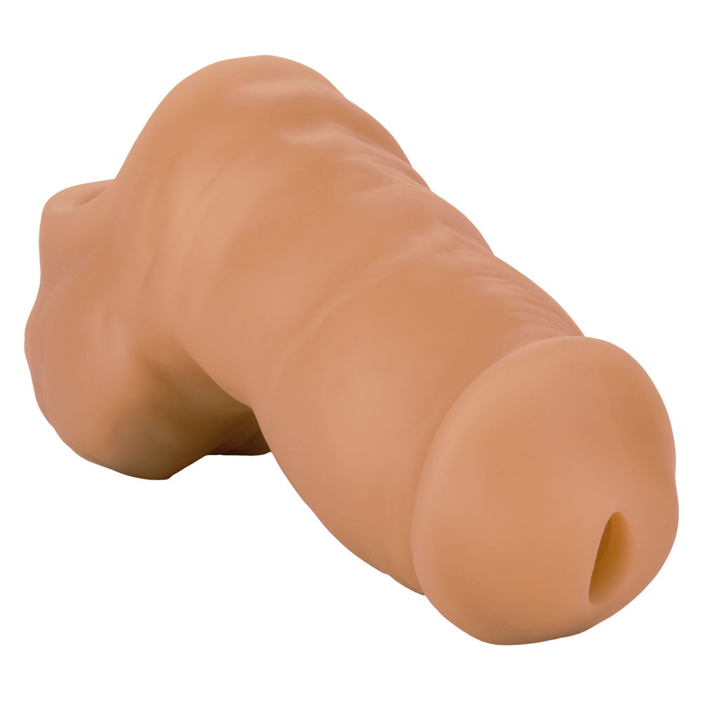 Packer Gear 4 Inch Ultra-Soft Silicone Stp Packer - Tan CalExotics