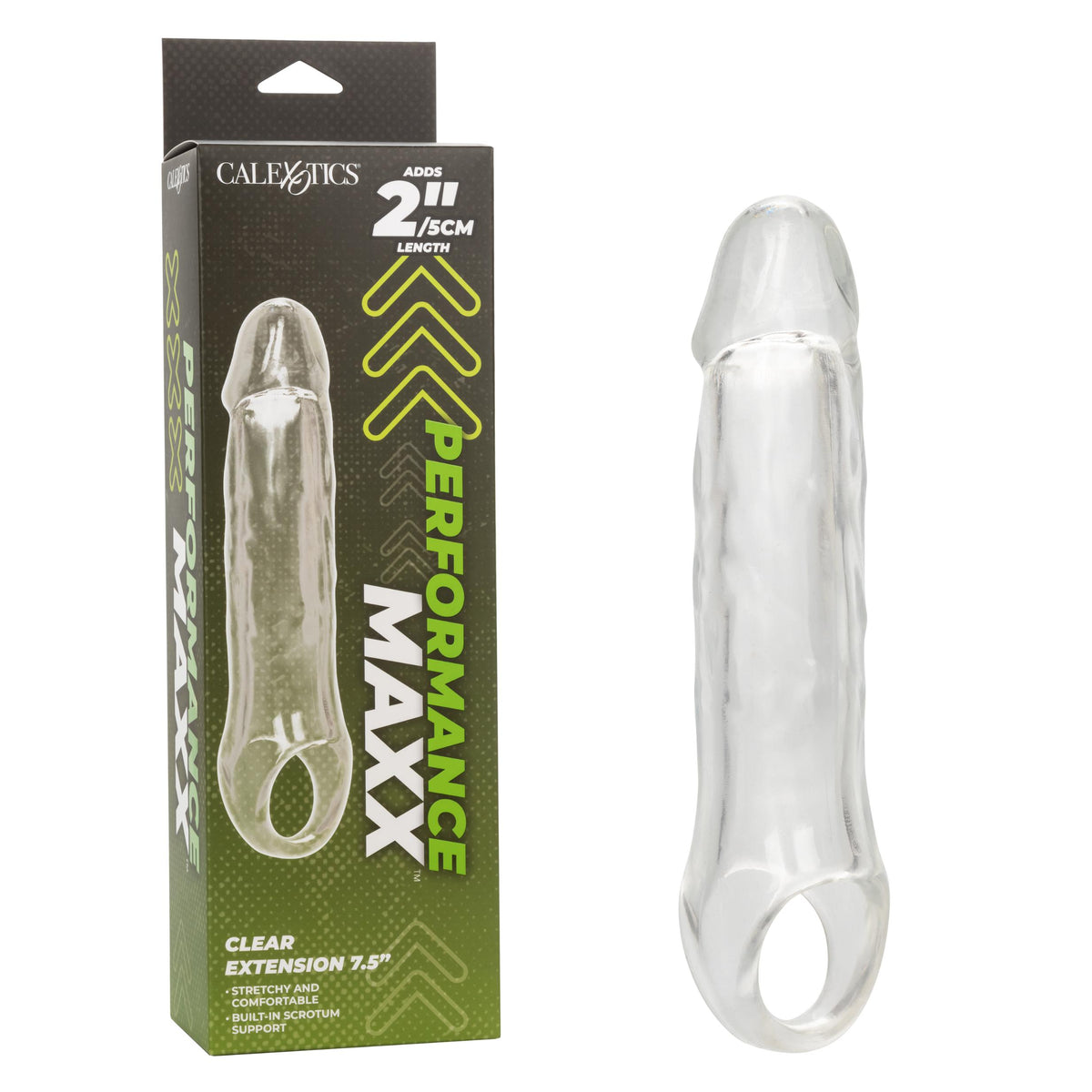 Performance Maxx Clear Extension -  7.5 Inch -  Clear CalExotics