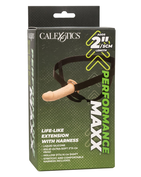 Performance Maxx Life-Like Extension With Harness  - Ivory CalExotics