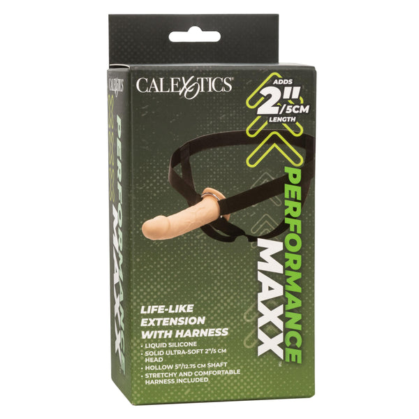 Performance Maxx Life-Like Extension With Harness  - Ivory CalExotics