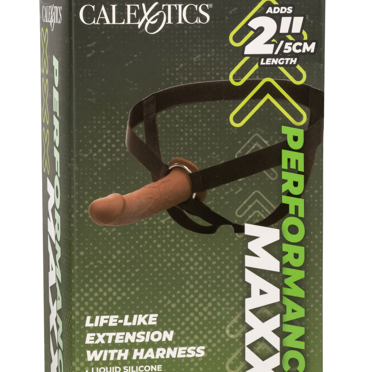 Performance Maxx Life-Like Extension With Harness  - Brown CalExotics