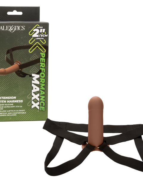 Performance Maxx Extension With Harness - Brown CalExotics