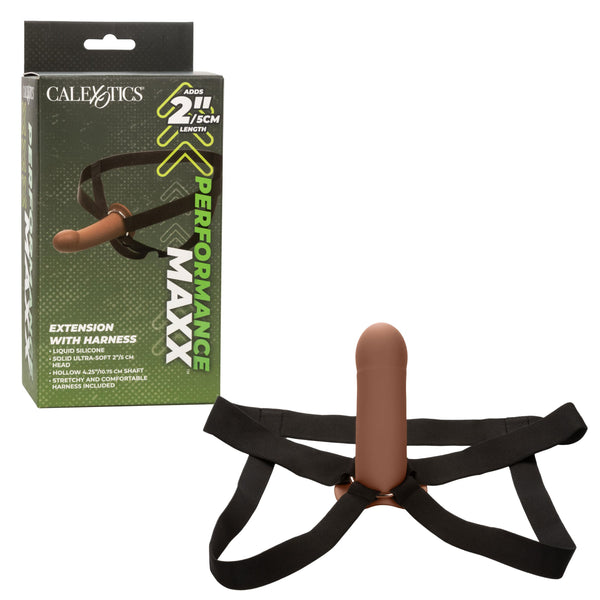 Performance Maxx Extension With Harness - Brown CalExotics