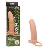 Performance Maxx Rechargeable Thick Dual  Penetrator - Ivory CalExotics