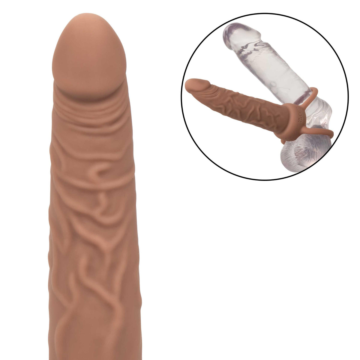 Performance Maxx Rechargeable Dual Penetrator -  Brown CalExotics