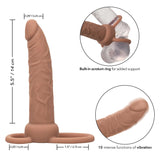 Performance Maxx Rechargeable Dual Penetrator -  Brown CalExotics