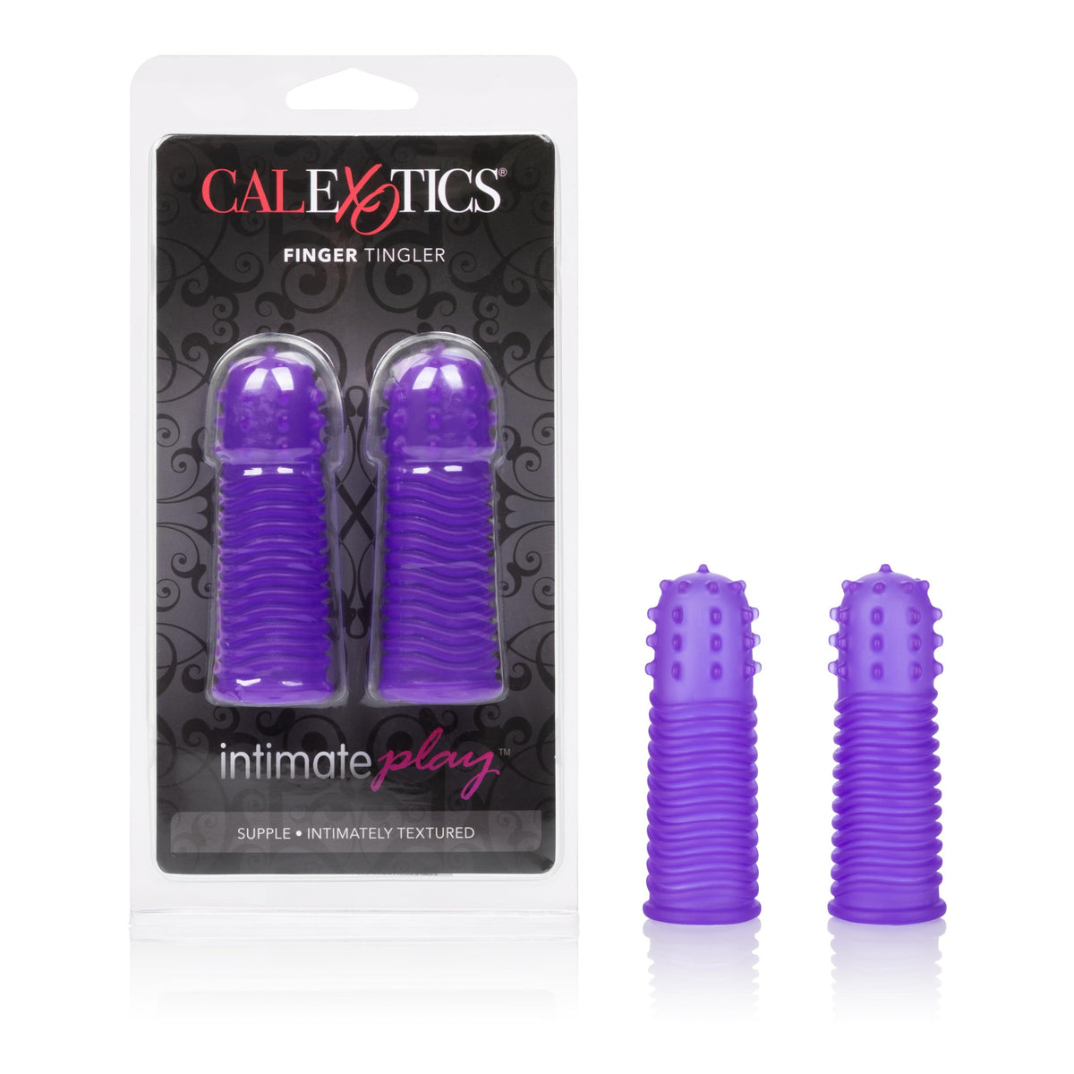 Intimate Play Finger Tingler - Purple CalExotics