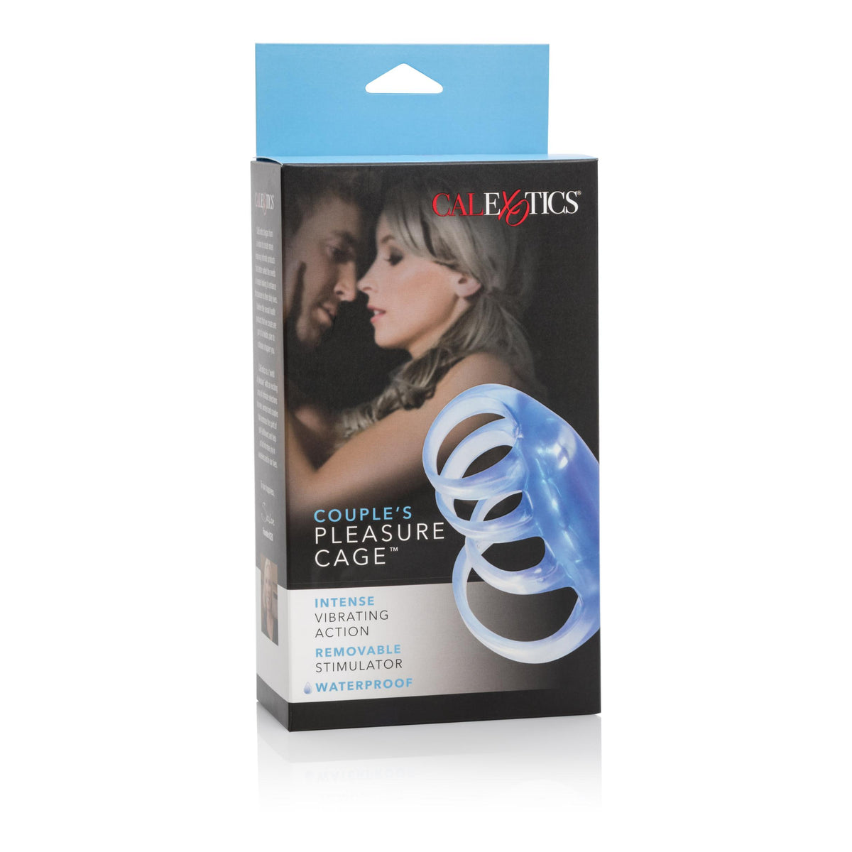 Couple's Pleasure Cage - Blue CalExotics