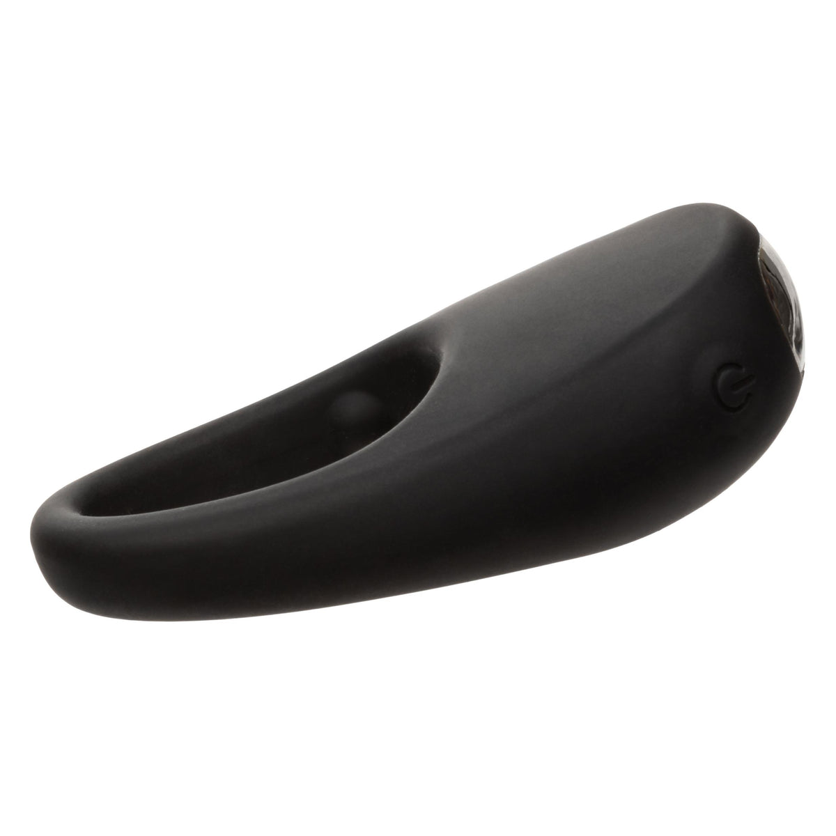 Silicone Rechargeable Pleasure Ring - Black - Black CalExotics