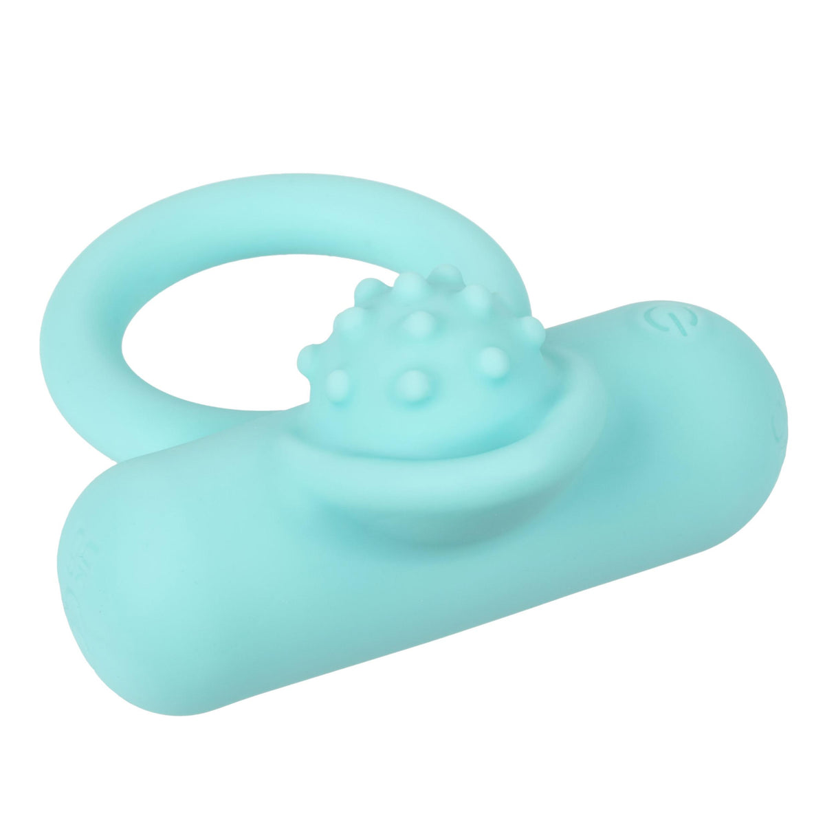 Silicone Rechargeable Nubby Lover's Delight - Blue CalExotics