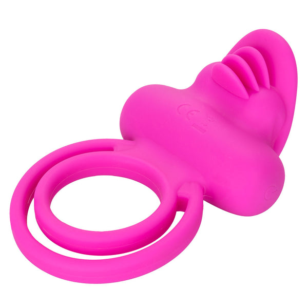 Silicone Rechargeable Dual Clit Flicker Enhancer CalExotics