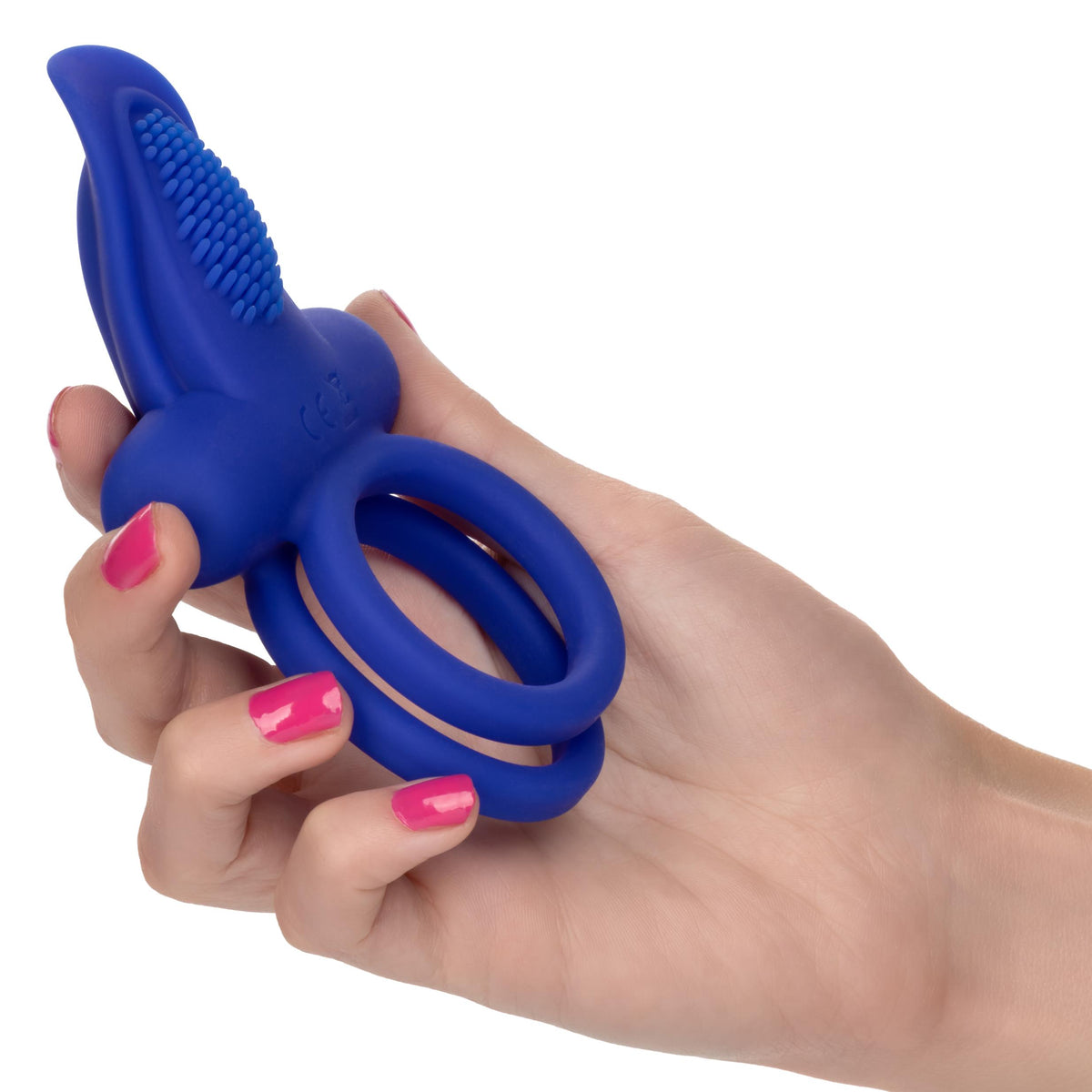 Silicone Rechargeable Dual Pleaser Enhancer CalExotics