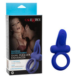 Silicone Rechargeable Dual Pleaser Enhancer CalExotics