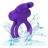 Silicone Rechargeable Dual Rockin' Rabbit  Enhancer CalExotics