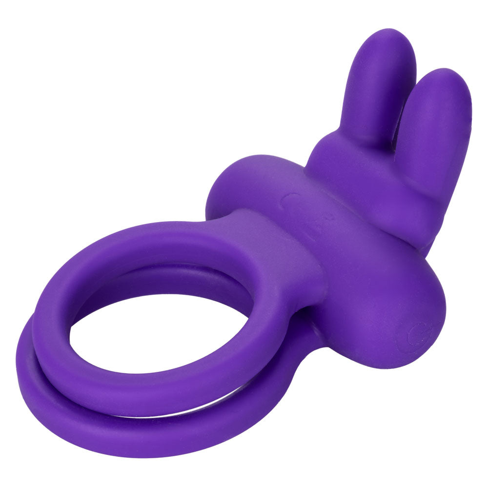 Silicone Rechargeable Dual Rockin' Rabbit  Enhancer CalExotics