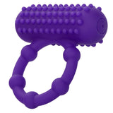 Silicone Rechargeable 5 Bead Maximus Ring - Purple CalExotics