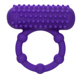 Silicone Rechargeable 5 Bead Maximus Ring - Purple CalExotics