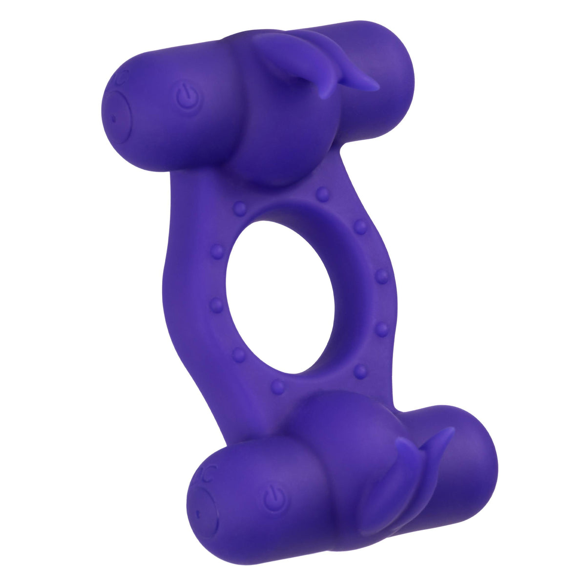 Silicone Rechargeable Triple Orgasm Enhancer -  Purple CalExotics