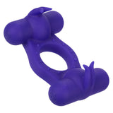 Silicone Rechargeable Triple Orgasm Enhancer -  Purple CalExotics