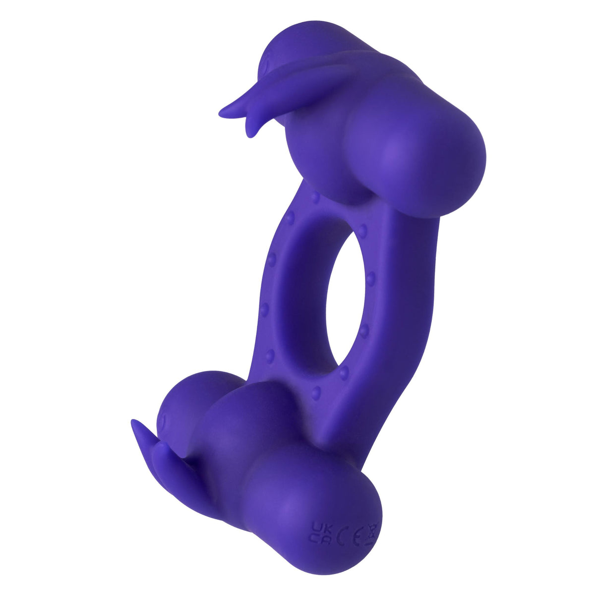 Silicone Rechargeable Triple Orgasm Enhancer -  Purple CalExotics