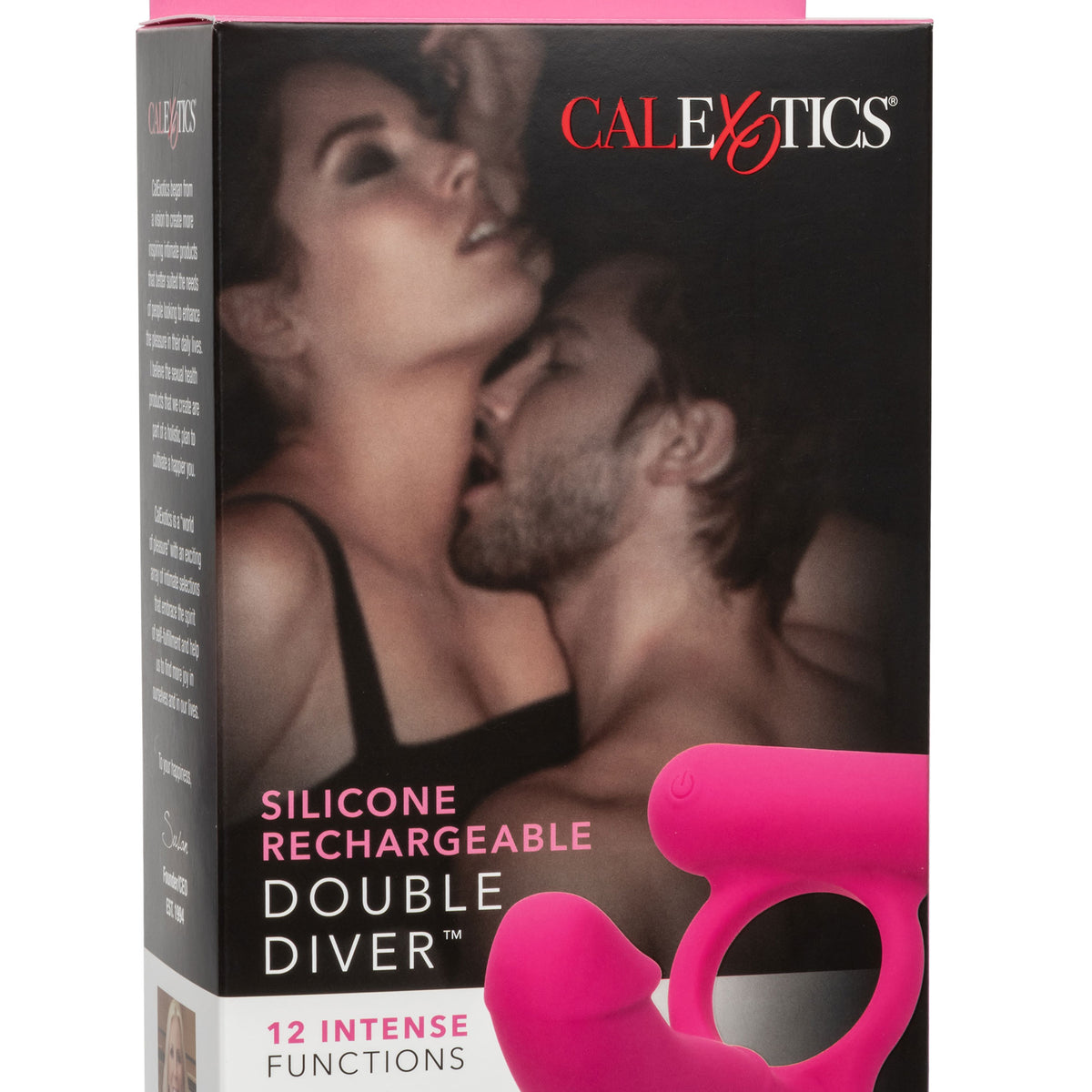 Silicone Rechargeable Double Diver - Pink CalExotics