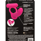 Silicone Rechargeable Double Diver - Pink CalExotics