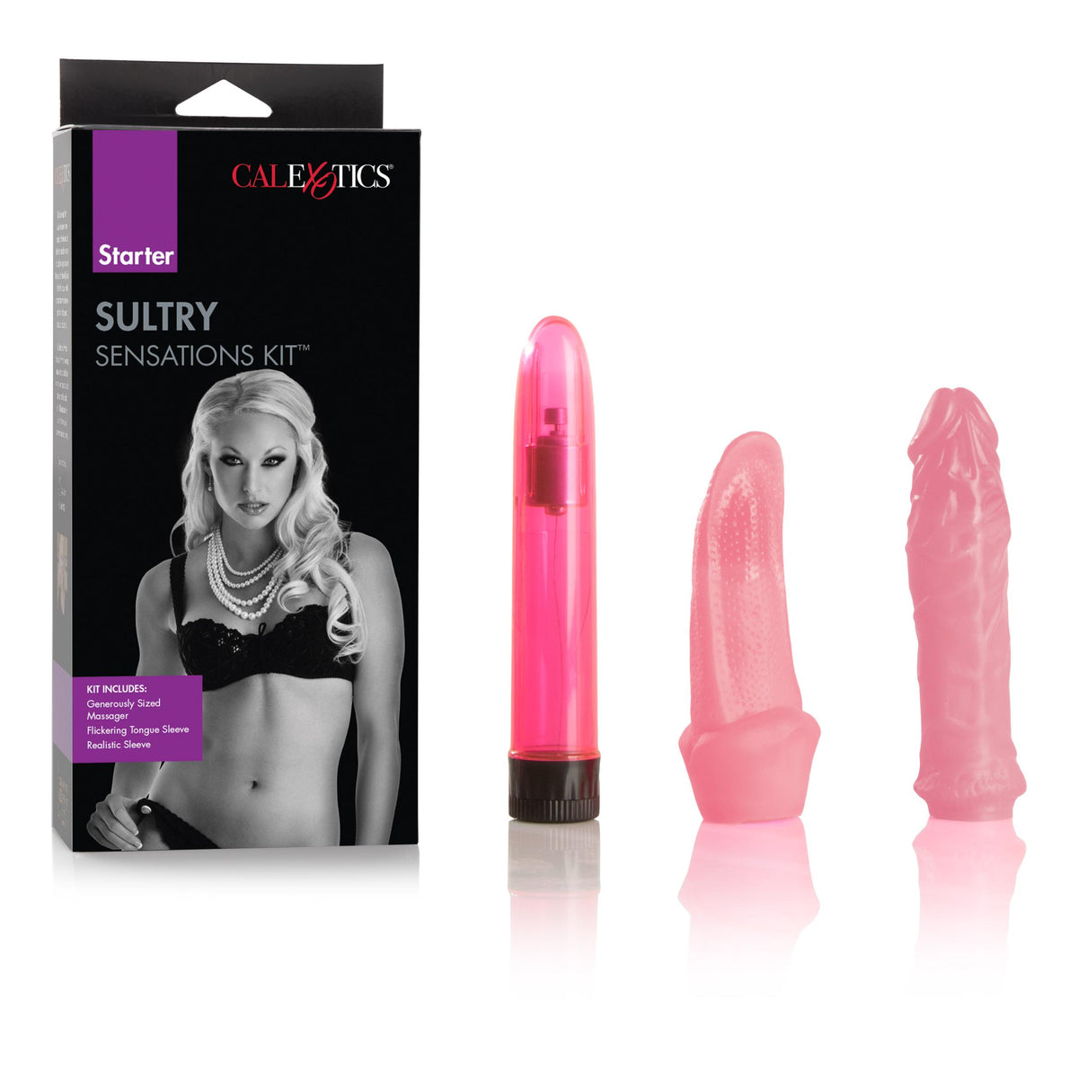 Starter Sultry Sensations Kit - Pink CalExotics