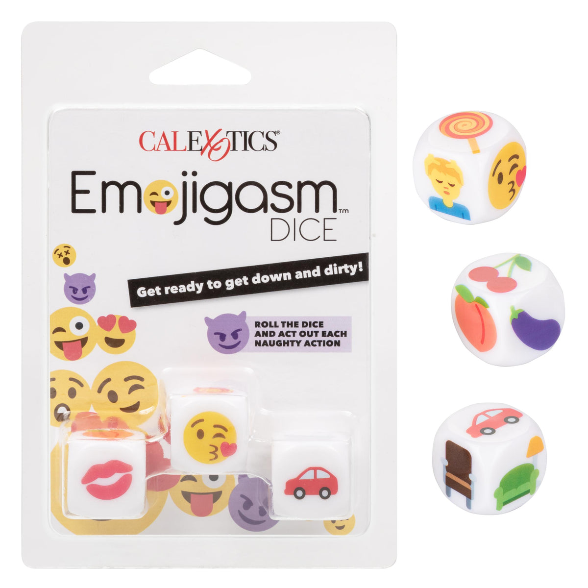 Emojigasm Dice CalExotics