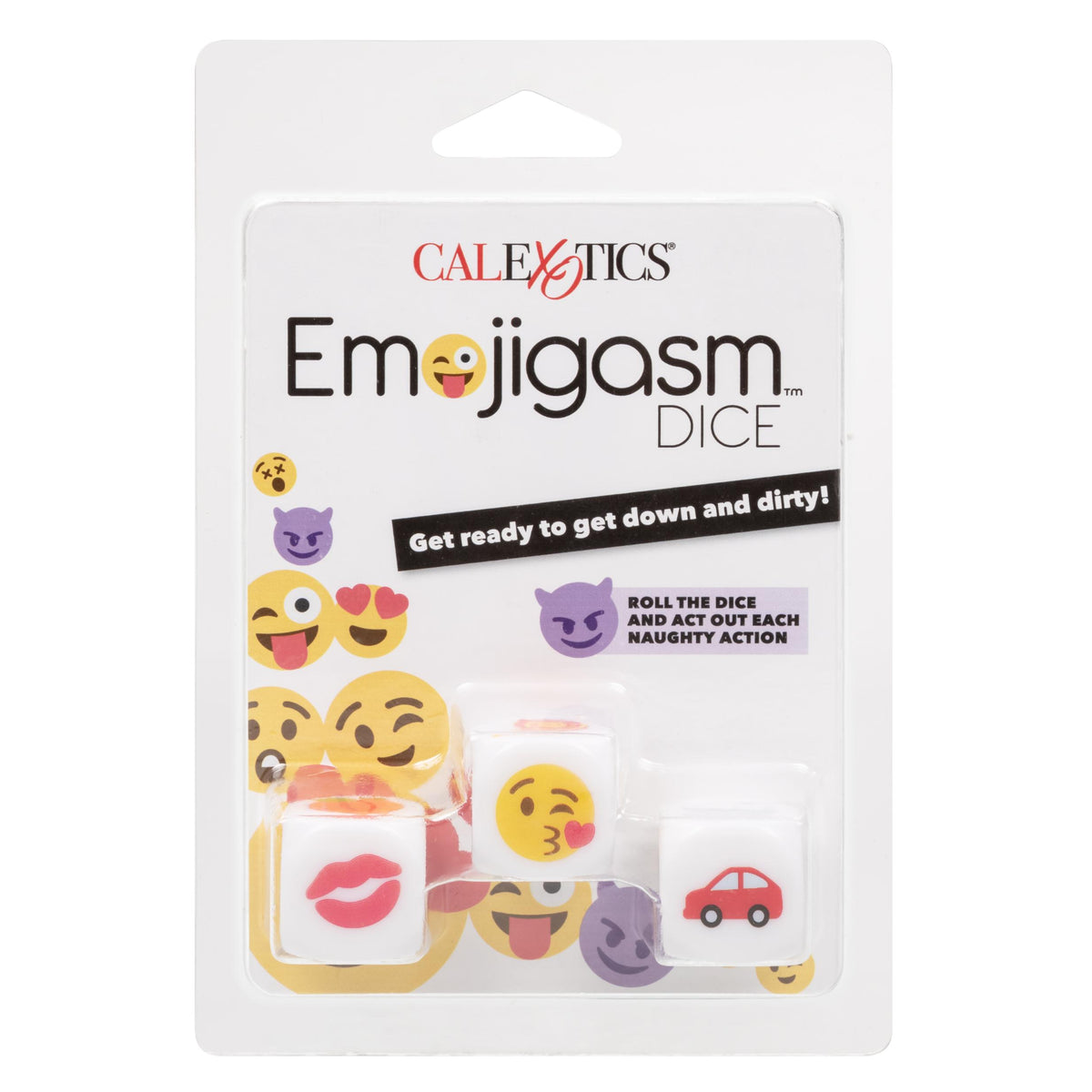 Emojigasm Dice CalExotics