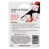 Tempt and Tease Dice CalExotics