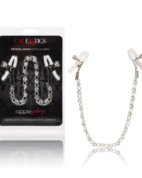 Nipple Play Crystal Chain Nipple Clamps CalExotics