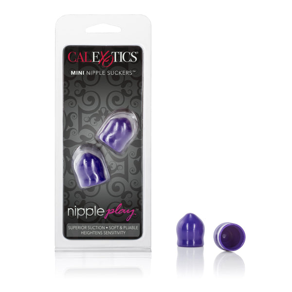 Nipple Play Mini Nipple Suckers - Purple CalExotics