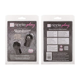 Nipple Play Silicone Advanced Nipple Suckers -  Black CalExotics