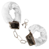 Playful Furry Cuffs - White CalExotics