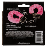 Playful Furry Cuffs - Pink CalExotics