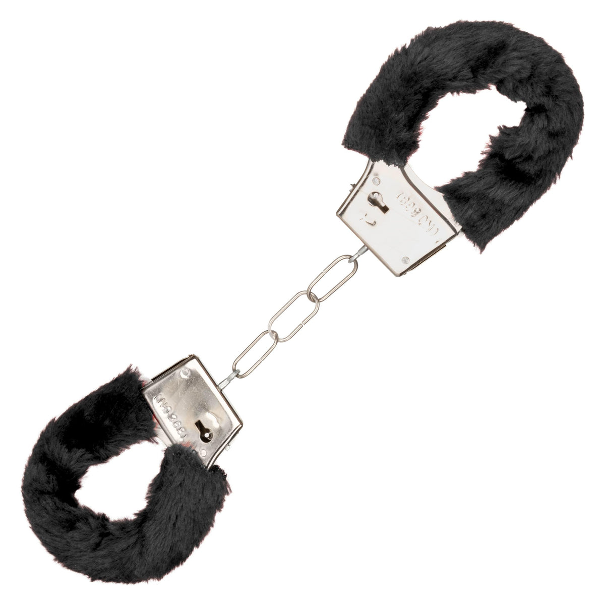 Playful Furry Cuffs - Black CalExotics