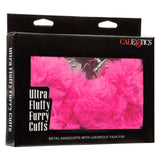 Ultra Fluffy Furry Cuffs - Pink CalExotics