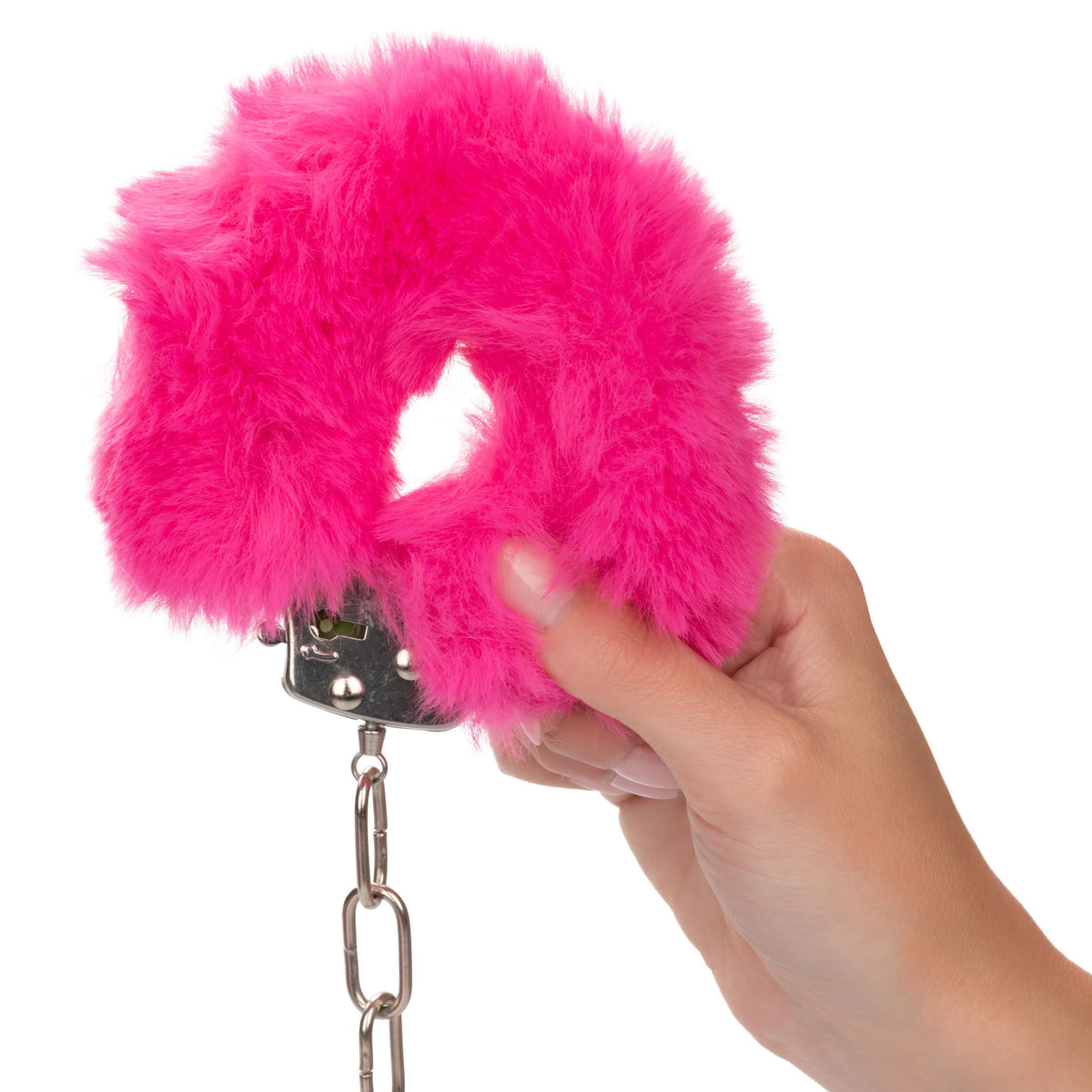 Ultra Fluffy Furry Cuffs - Pink CalExotics