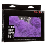 Ultra Fluffy Furry Cuffs - Purple CalExotics