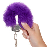 Ultra Fluffy Furry Cuffs - Purple CalExotics