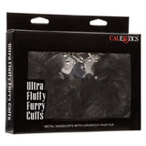 Ultra Fluffy Furry Cuffs - Black CalExotics