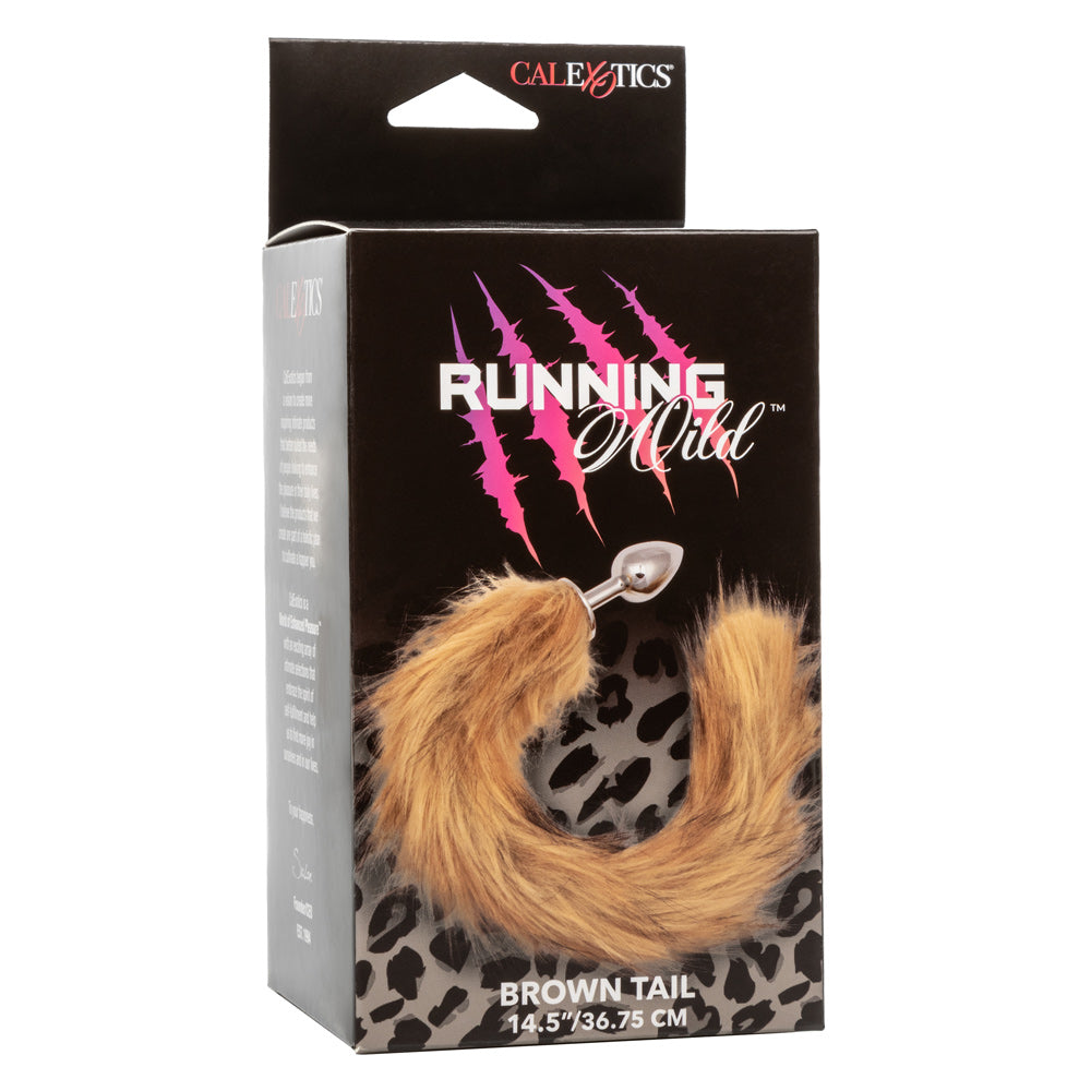 Running Wild Tail - Brown CalExotics