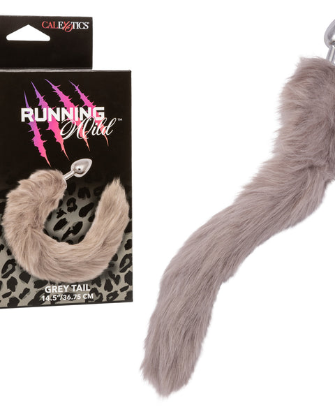 Running Wild Tail - Grey CalExotics