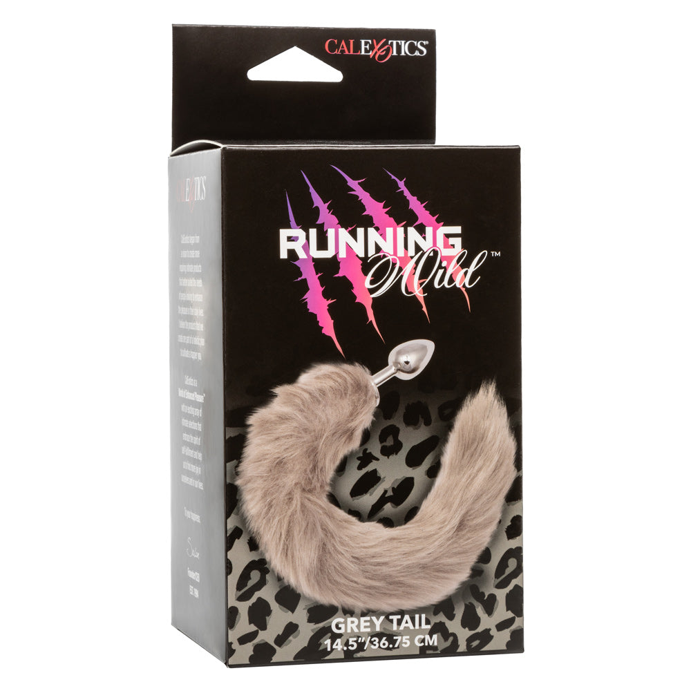 Running Wild Tail - Grey CalExotics