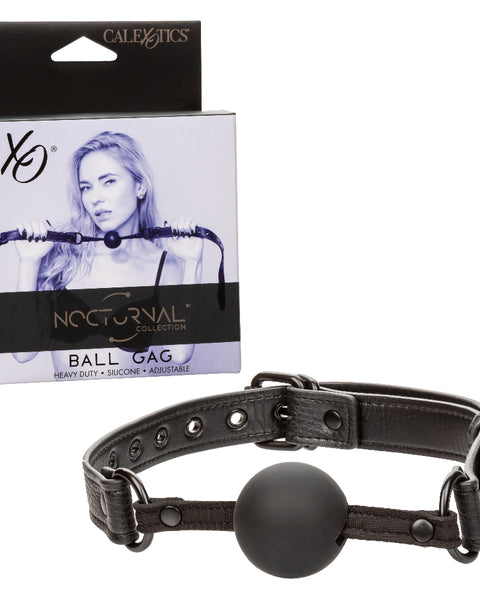 Nocturnal Collection Ball Gag - Black CalExotics